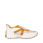 Mirafa környezetbarát fehér bőr női tornacipő