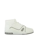 Lionari fehér férfi sportcipő, műbőrből készült