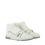 Lionari fehér férfi sportcipő, műbőrből készült