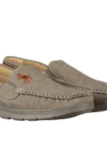 Tope férfi szürke műbőr mokaszin Tope