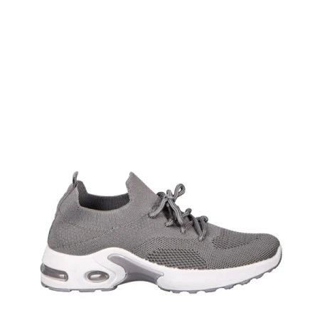 Fepa szürke női tornacipő textil anyagból