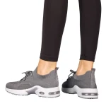 Fepa szürke női tornacipő textil anyagból