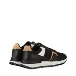 Dardim műbőr fekete férfi tornacipő