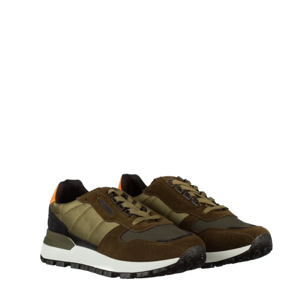 Aiman ​​férfi zöld textil sportcipő