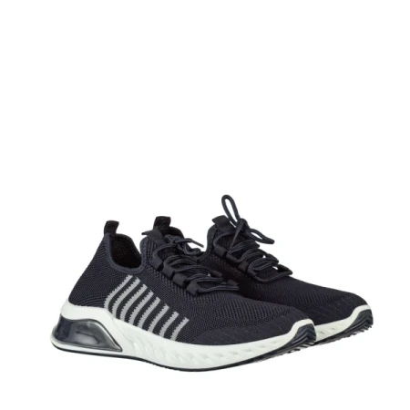 Dulis férfi kék sportcipő textilből