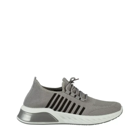 Dulis szürke színű férfi sportcipő textilből