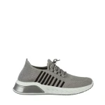 Dulis szürke színű férfi sportcipő textilből