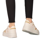 Medar női bézs műbőr sportcipő