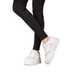 Medar női fehér műbőr sportcipő