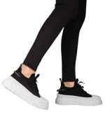 Pope fekete textil női tornacipő