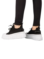 Pope fekete textil női tornacipő