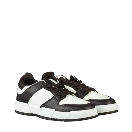 Kitu férfi fekete sportcipő  műbőrből