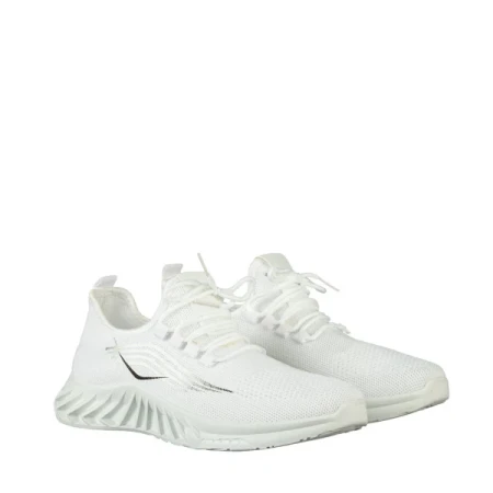 Stroben férfi fehér sportcipő textilből