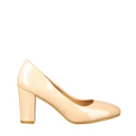 Crenta női barackszinű cipő műbőrből