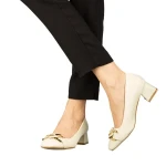 Sansiro női bézs cipő műbőrből