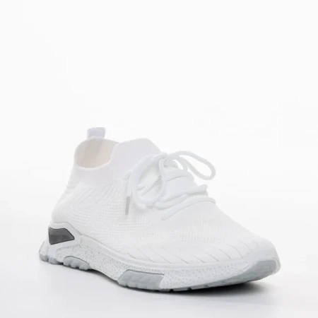 Todozi fehér férfi sportcipő, textil anyagból készült