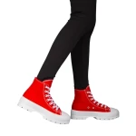 Roses női piros textil tornacipő