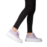 Pope lila női textil tornacipő