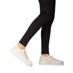 Tranta női bézs textil tórnacipő