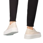 Tranta női bézs textil tórnacipő