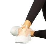 Pope női rozsaszin textil tórnacipő