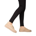 Stere khaki női textil tornacipő