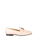 Hucci női rozsaszín mokaszinok műbőrből