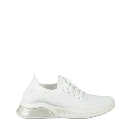 Amal fehér férfi sportcipő, textil anyagból készült