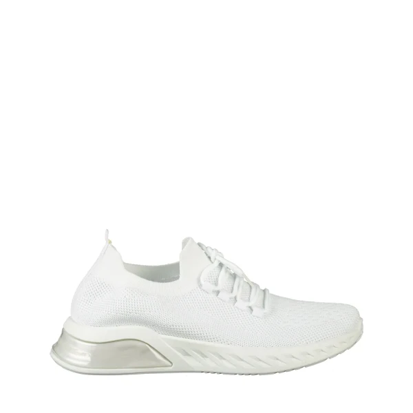 Amal fehér férfi sportcipő, textil anyagból készült