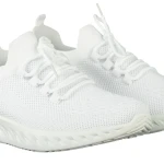 Amal fehér férfi sportcipő, textil anyagból készült