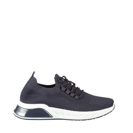 Amal kék férfi sportcipő, textil anyagból készült