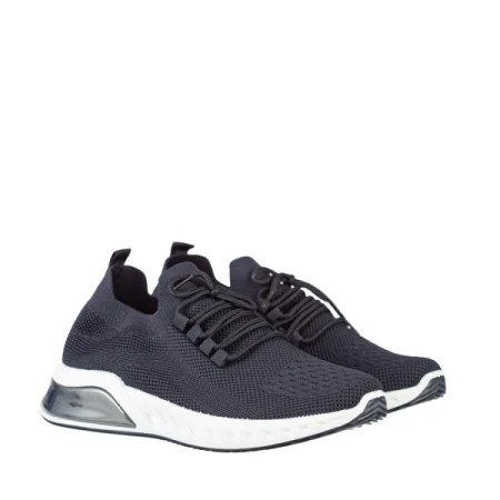 Amal kék férfi sportcipő, textil anyagból készült