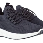 Amal kék férfi sportcipő, textil anyagból készült