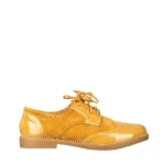 Bergo női camel alkalmi műbőr cipő