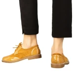 Bergo női camel alkalmi műbőr cipő