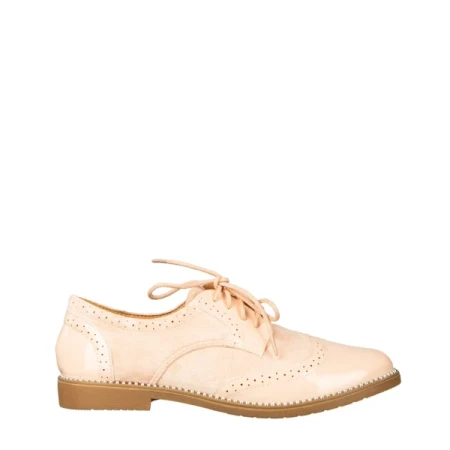 Bergo női rózsaszin alkalmi műbőr cipő