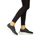 Zevoma női alkalmi kék bőr cipő