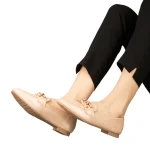 Neka rózsaszin színű műbőr női mokaszin