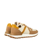 Redal férfi camel sportcipő műbőrből és textilből