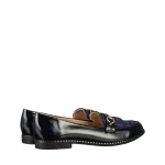 Jazia kék női műbőr mokaszin