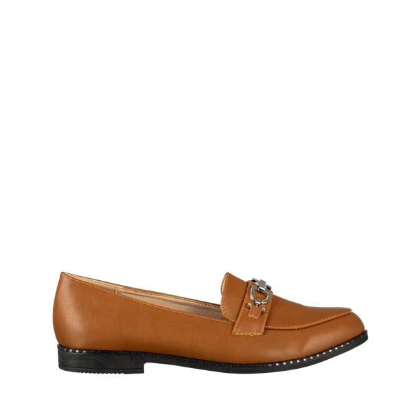 Hogan női camel műbőr mokaszin