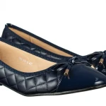 Grece női magassarkú kék cipő