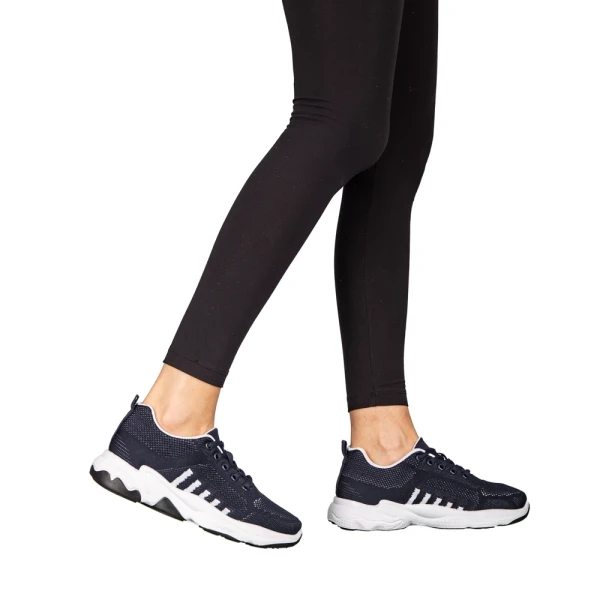 Morison kék női sportcipő textilből