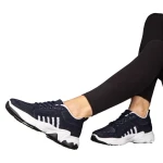 Morison kék női sportcipő textilből