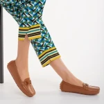 Cecil camel, műbőr női mokaszin