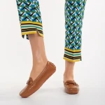 Cecil camel, műbőr női mokaszin