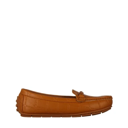 Ariella camel, műbőr női mokaszin