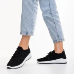 Eryla fekete és fehér női sportcipő, textil anyagból