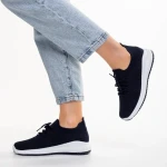 Eryla kék női sportcipő, textil anyagból