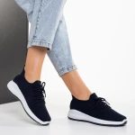 Eryla kék női sportcipő, textil anyagból